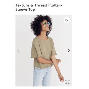 madewell olive shirt texture and thread flutter